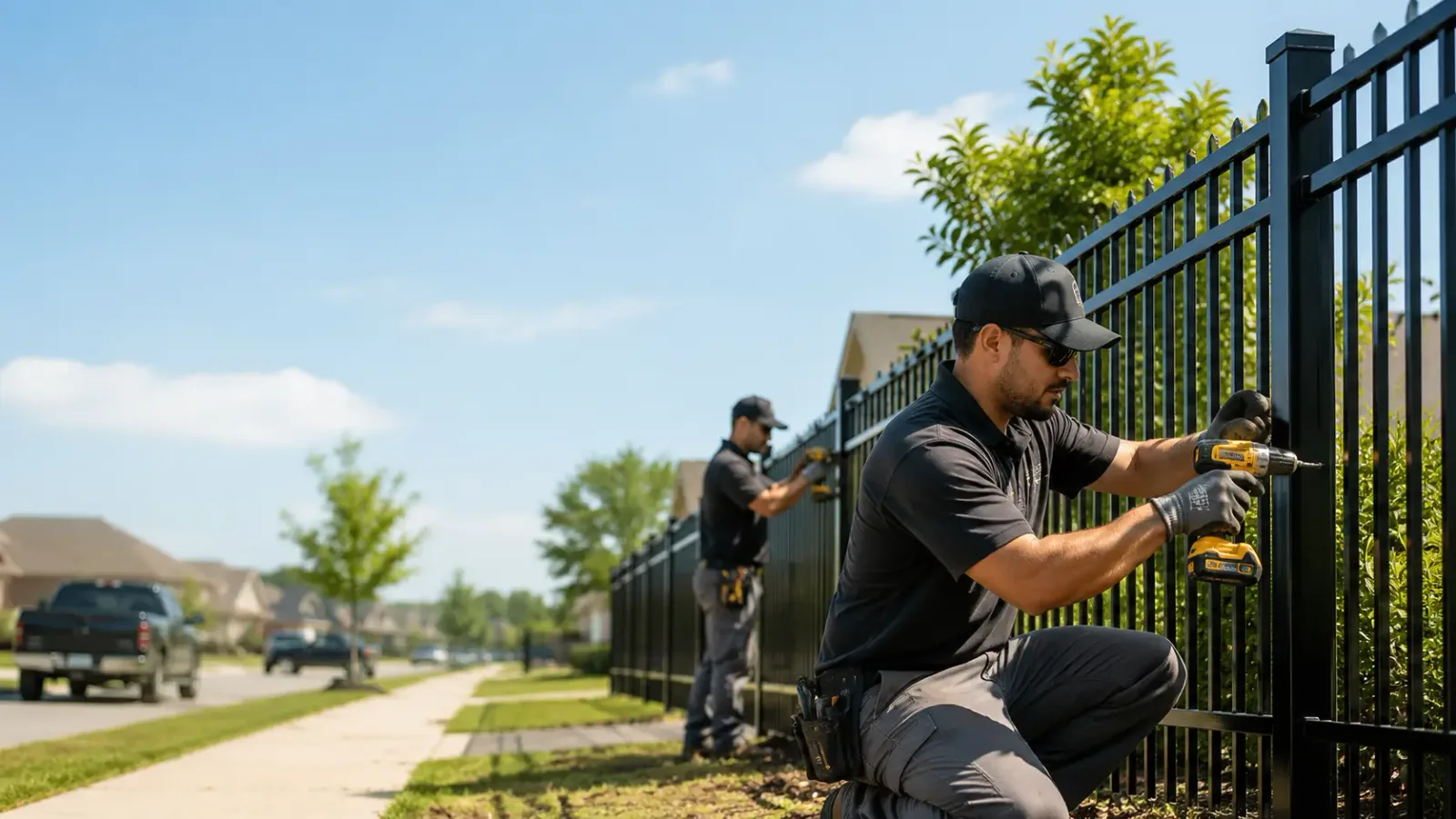 Metal Fence Installation in New Hampshire, OH